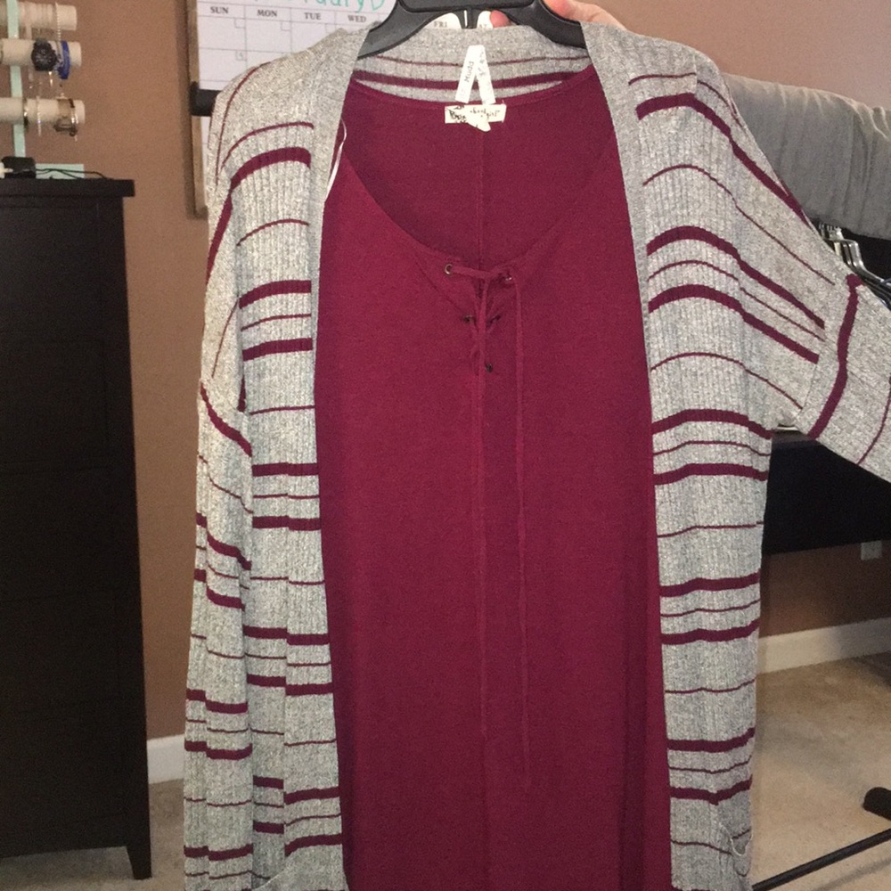 Dress and Sweater